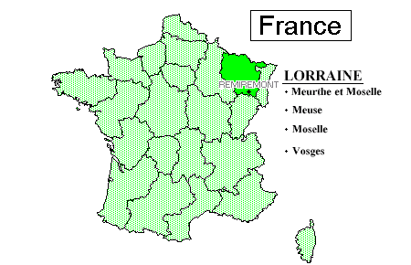 La France : vue sur la Larraine