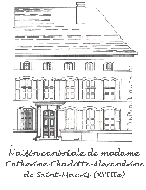 Maison canoniale de Madame Catherine-Charlotte-Alexandrine de Saint-Mauris (XVIIIe)